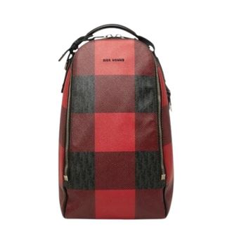 Dior Pre-owned Vintage Shoulder Sling Bag - Heren - Pre-owned - Rood - Maat: ONE Size Leer