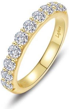 Lafonn Divine Engagement Band Ring in Gold at Nordstrom, Size 8