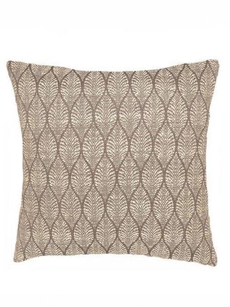 Anaya with Love Summer Flora Indoor Outdoor Pillow in Mocha at Nordstrom, Size 2Ft 0In X 2Ft 0In