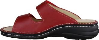 Finn Comfort Colina Pantolette - Dames - Schoenen - Rood - Maat: 40 EU