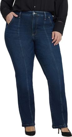 NYDJ Plus Billie High-Rise Indigo Seine Bootcut Jean