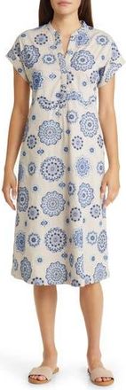 Masai Nynki Embroidered Dress in Nebulas Blue at Nordstrom Rack, Size X-Large