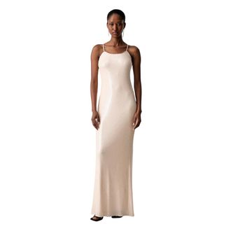 Patrizia Pepe Mujer, Vestidos, Beige, Talla: M