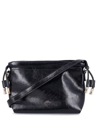 A.P.C. mini Ninon crossbody bag - women - Polyester/Polyurethane - OS - Black