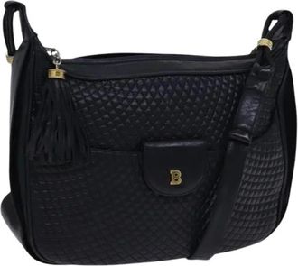 Bally Pre-owned Cross Body Bags, female, Black, Size: ONE SIZE Pre-owned Shoulder Bag