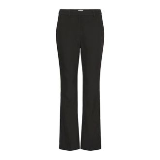 Ichi Ichi, Broeken, Dames, Zwart, L, Polyester, Ihkate Lange Wijde Broek