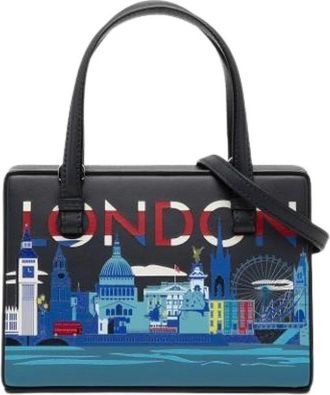 Loewe Pre-owned Handbags, female, Blue, Size: ONE SIZE Pre-owned Postal Satchel