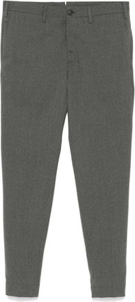 Incotex Tapered Suit Broeken - Heren - Nette broeken - Grijs - 3XL - Wol - Broeken