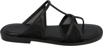 Ferragamo Gioventu Almond Toe Sandals, Size 6