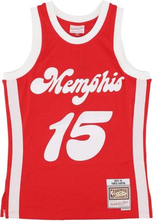 Mitchell & Ness NBA HWC Jersey Vince Carter - Heren - Fitness - Rood - XL - Polyester - Fitness