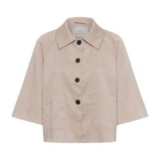 Kaffe KAjulie Jacket - - Jackets - Donna - Beige - 3XL