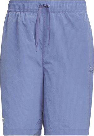 adidas Trefoil Logo Play Football Graphic Light Woven Shorts Asia Sizing Purple IW6314