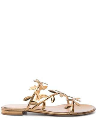 Gianvito Rossi Flavia sandalen met platte zool