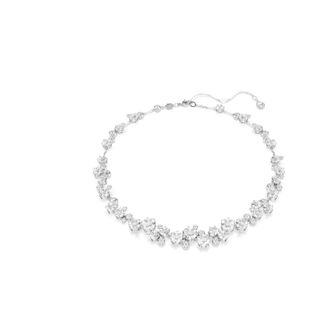 Swarovski Accessoires, Dames, Grijs, ONE Size, Kristallen Constella Ketting, Elegant & Verfijnd