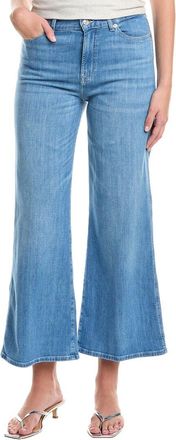 7 For All Mankind Left Hand Cropped Lotta Charleston Wide Leg Jean