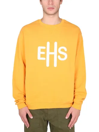 East Harbour Surplus Crew Neck Cotton Sweatshirt - Yellow