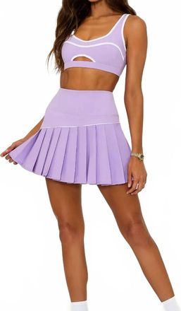 Beach Riot Womens Venus Skirt In Lavender