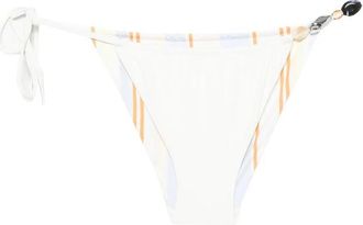 Sir. Bikini broek met lage taille en strikjes aan de zijkant - Dames - Bikinis - Wit - XS - Badmode