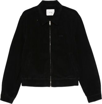 Arte Ribfluwelen jack - Zwart