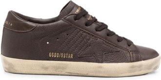 Golden Goose Super-Star Sneakers - Dames - Sneakers - Bruin - 41 EU - Leer - Schoenen