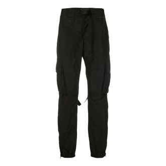 Off-white Straight-leg Cargo Trousers Black OMCF031C99FAB0021010
