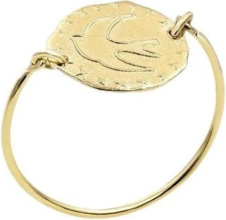 Ines De La Fressange Balucolombepo Plaque OR - Dames - Ringen - Geel - 48 MM - Accessoires
