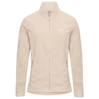 Jack Wolfskin Taunus 100 Fullzip Fleecejacke f&uuml;r Damen | beige