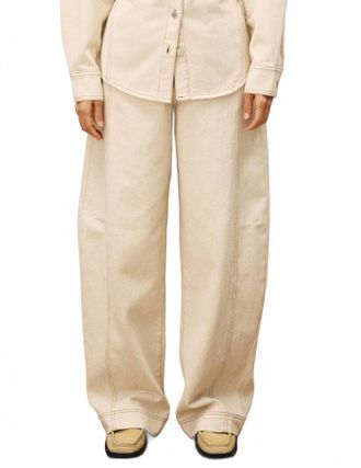 FRNCH Womens Bancha Pants In Cream
