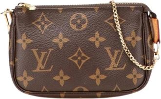 Louis Vuitton Mini Pochette Accessoires Pre-owned - - Pre-owned - Donna - Marrone - ONE SIZE