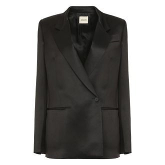 Khaite Willow Double Breasted Blazer