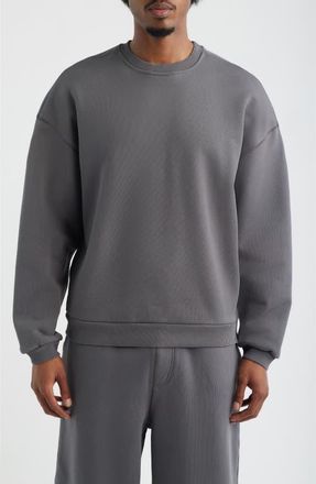 Elwood Core Oversize Crew Sweatshirt in Vintage Grey at Nordstrom, Size Xx-Large
