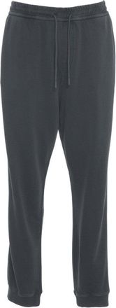 Closed Relaxed Fit Joggers With Adjustable Waist And Ribbed Cuffs