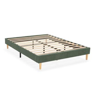 HOMN Base tapizada 150x190 cm color verde