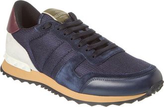 Valentino Mesh & Leather Sneaker