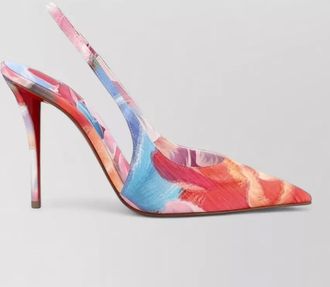 Christian Louboutin miss z floral print pointed pumps