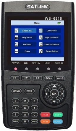 OEM Apuntador De Sat&eacute;lite Hd Ws-6916 Dvb-s Dvb-s2 / Mpeg-2 Y Mpeg-4 Hdmi Alineaci&oacute;n De Antena