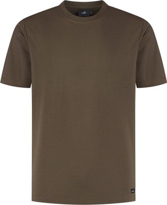 Wahts Mens T-shirts, TargetGroup:Men Dark Olive / XXL