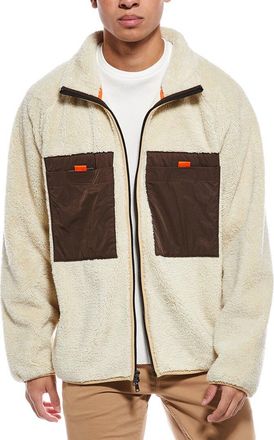 Todd Snyder Todd Snyder Beige X Woolrich Sherpa Full-Zip Jacket
