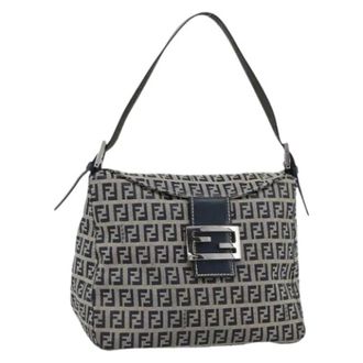 Fendi Pre-owned Vintage Zucchino Schoudertas - Dames - Pre-owned - Veelkleurig - Maat: ONE Size Leer