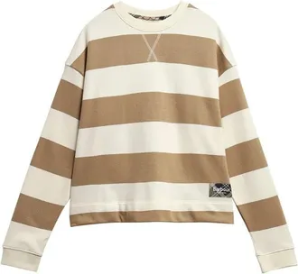 Barbour Dames, Sweatshirts & Hoodies, Beige, Maat: XL Katoen