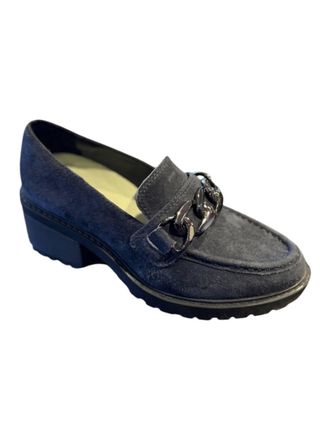 Salvia Womens Monte Loafer In Navy