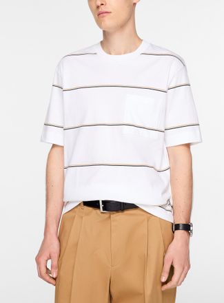 BOSS Mens Pocket striped T-shirt