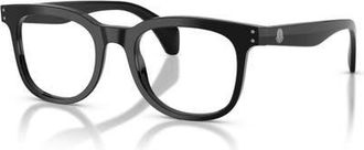 Moncler 48mm Phantos optical glasses in Black at Nordstrom