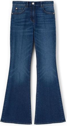 Motivi High-waisted push-up flare jeans - Dames - Flared Jeans - Blauw - 2XS - Katoen - Jeans