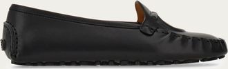 Ferragamo Women Gancini detail driver Black Size 10.5