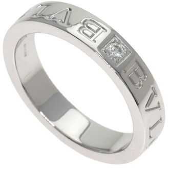 Bulgari White Gold (18K) Band Ring (Pre-Owned)