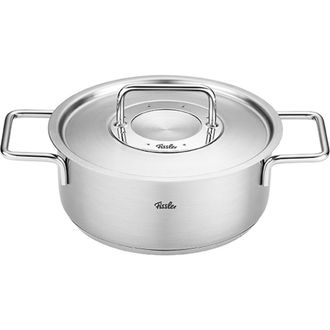FISSLER Pure Collection Stainless Steel Rondeau with Metal Lid at Nordstrom, Size Medium