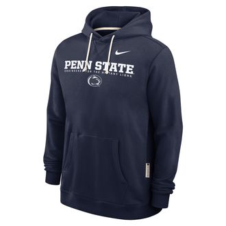 Nike Penn State Sideline Nike Mens Dri-FIT College Pullover Hoodie in Blue | 03AZ41SPSN-HSY
