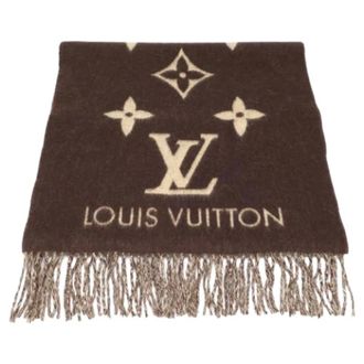 Louis Vuitton Pre-owned Scarves, female, Brown, Size: ONE SIZE Pre-owned Stole