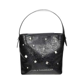 Lola Casademunt Star Heart Studded - Dames - Tassen - Zwart - Maat: ONE Size